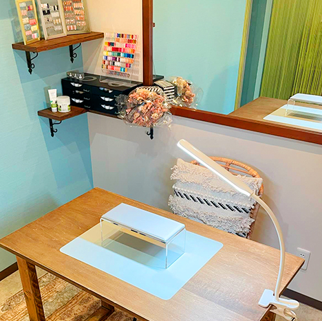 お子さんと2人並んでのカットOK